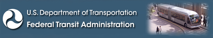 Federal Transit Administration header 